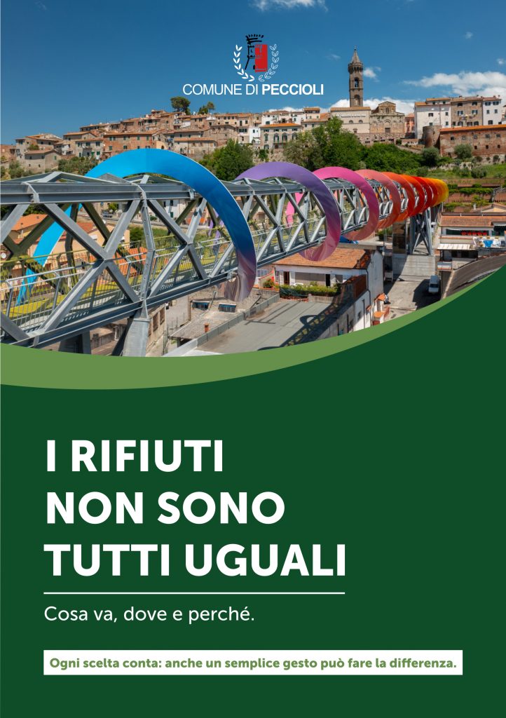 Copertina della brochure I rifiuti non sono tutti uguali